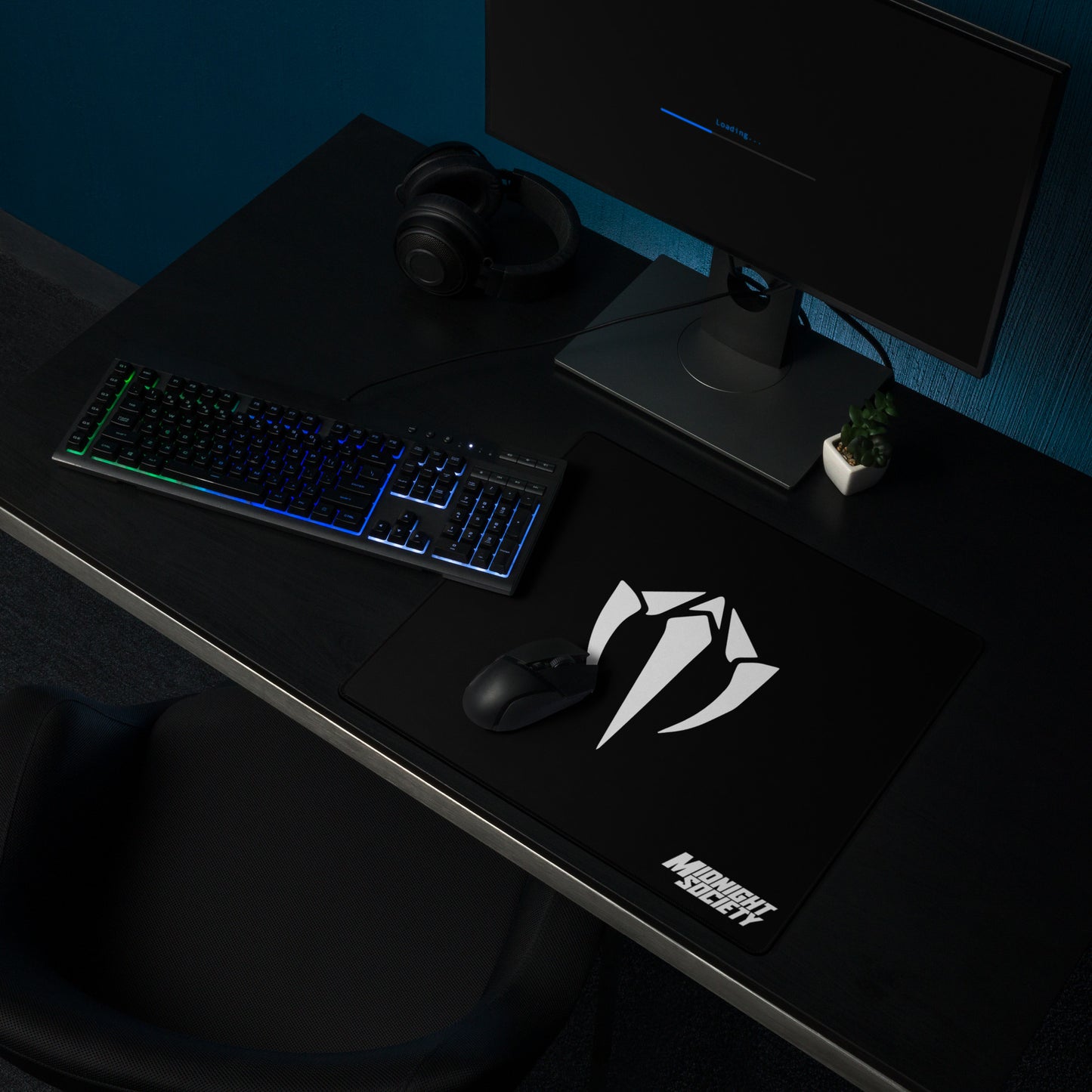 Claw Gaming Mousepad (Black/White)